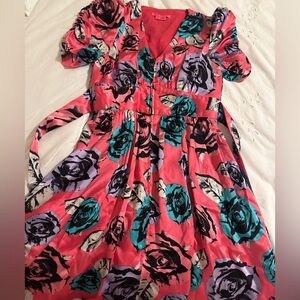Betsey johnson silk dress